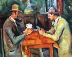 „Картоиграчите” (Les joueurs de carte; 1895) на френския импресионист Пол Сезан